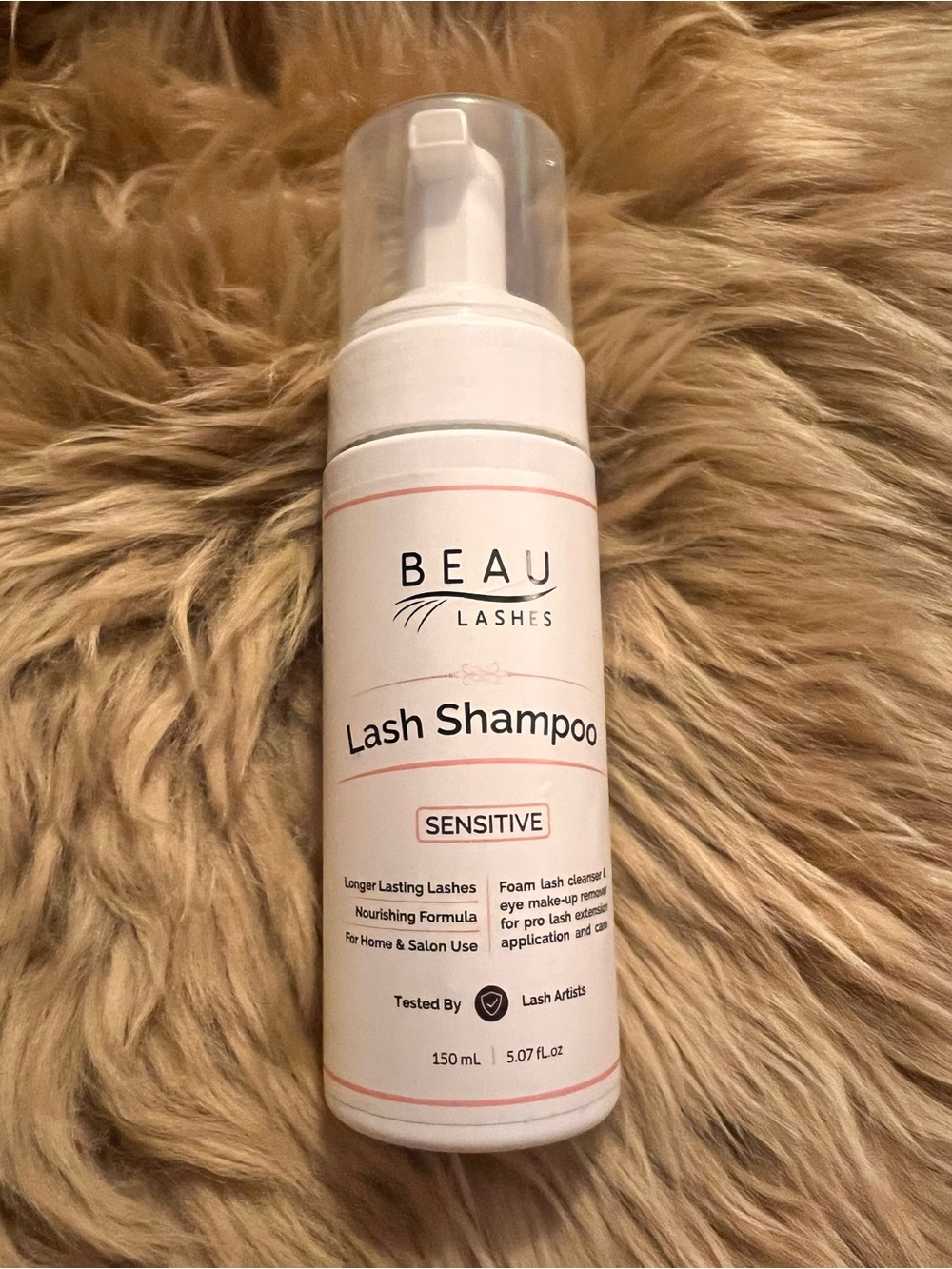 Sensitive Lash Shampoo - White Foaming Cleanser